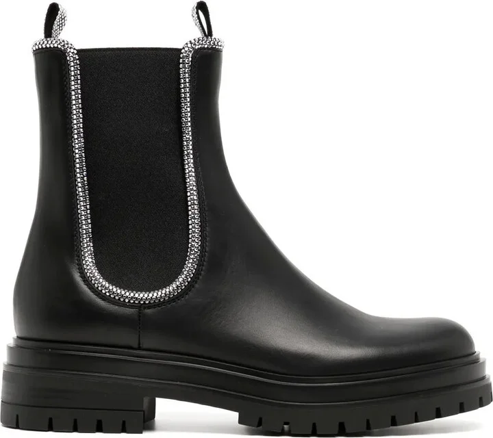 Crystal Chester ankle boots