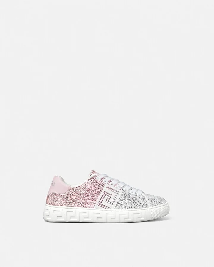 Crystal Degradé Greca Sneakers