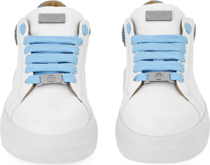 Crystal-Detail Platform Sneakers - Image 4