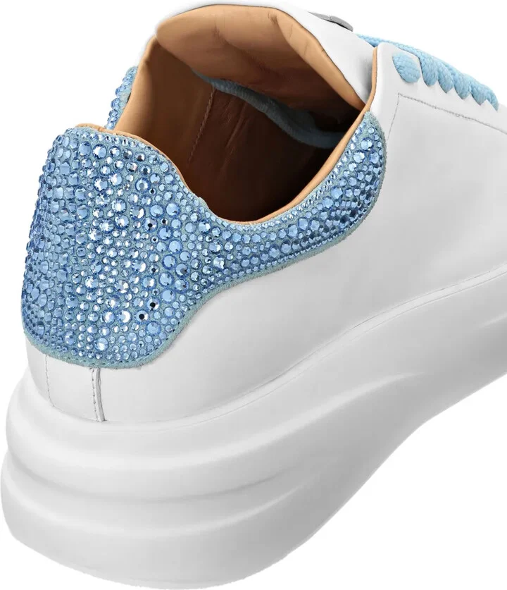 Crystal-Detail Platform Sneakers - Image 5