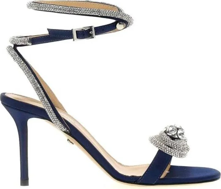 Crystal Double Bow Sandals