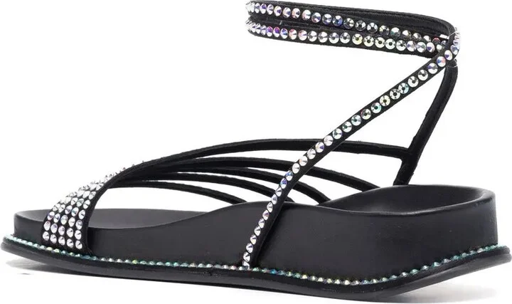 Crystal-Embelished Sandals - Image 3