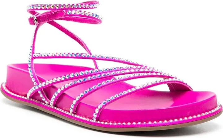 Crystal-Embelished Sandals - Image 2