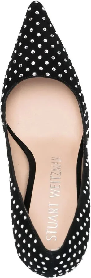 Crystal-Embellished 100mm Pumps - Image 4