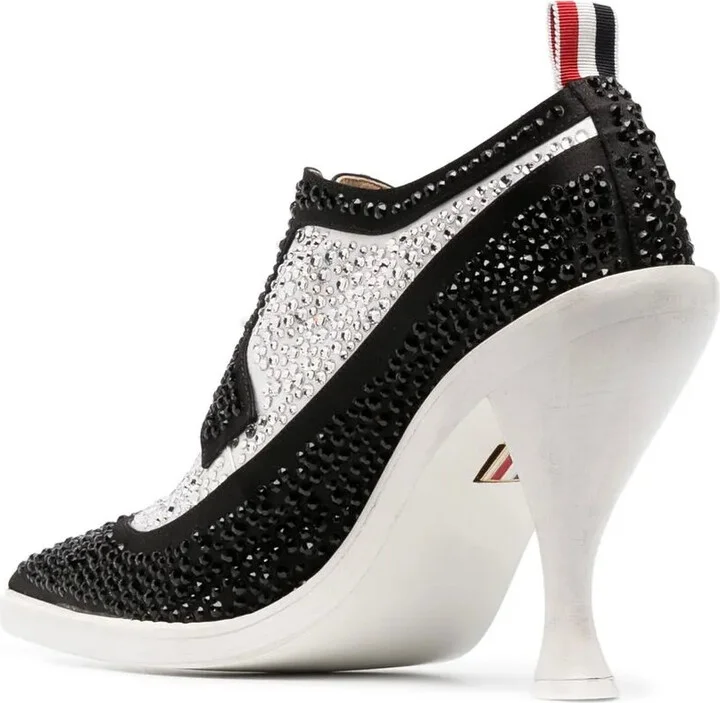 Crystal-Embellished 105mm Derby Shoes - Image 3