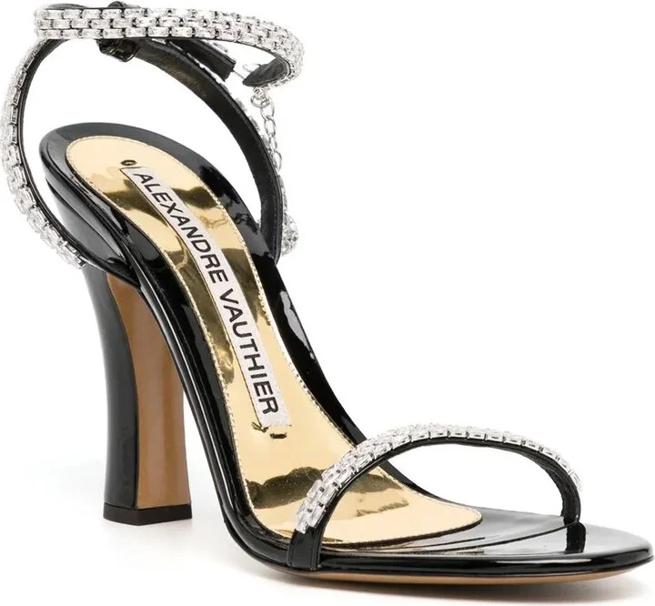 Crystal-Embellished 105mm Sandals - Image 2