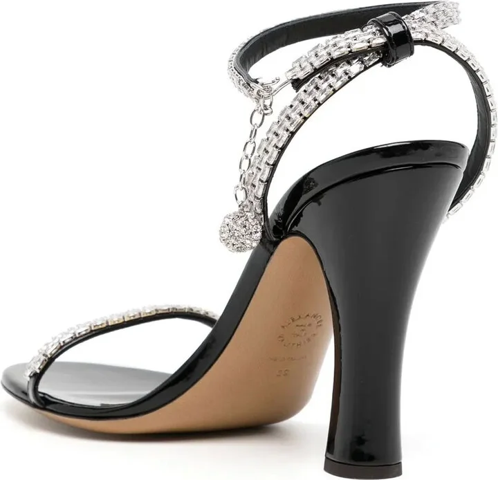 Crystal-Embellished 105mm Sandals - Image 3