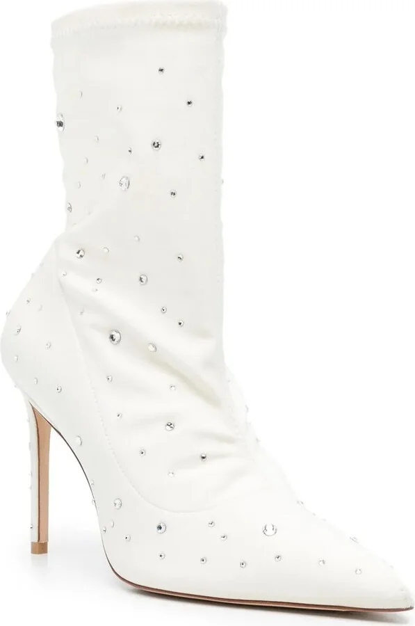 Crystal-Embellished 110mm Boots - Image 2
