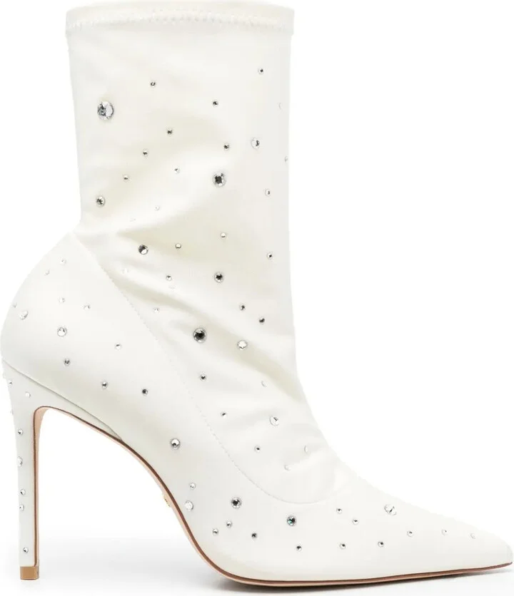 Crystal-Embellished 110mm Boots