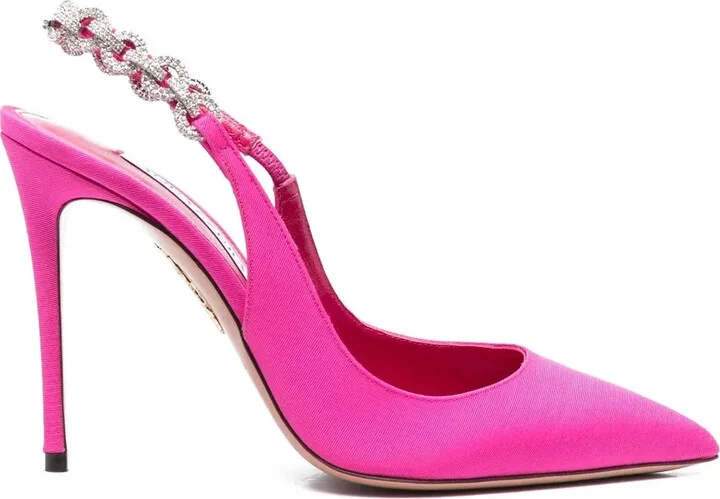 Crystal-Embellished 110mm Pumps