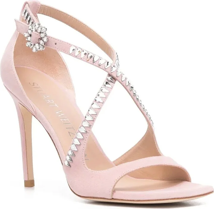 Crystal-Embellished 110mm Sandals - Image 2