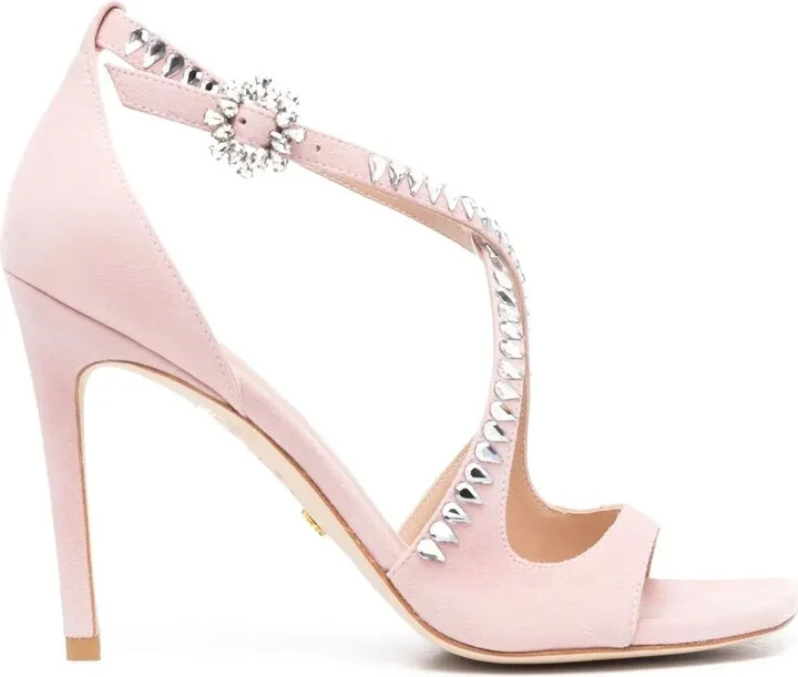 Crystal-Embellished 110mm Sandals