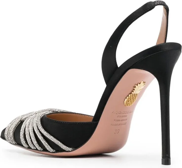 Crystal-Embellished 115mm Heeled Pumps - Image 3