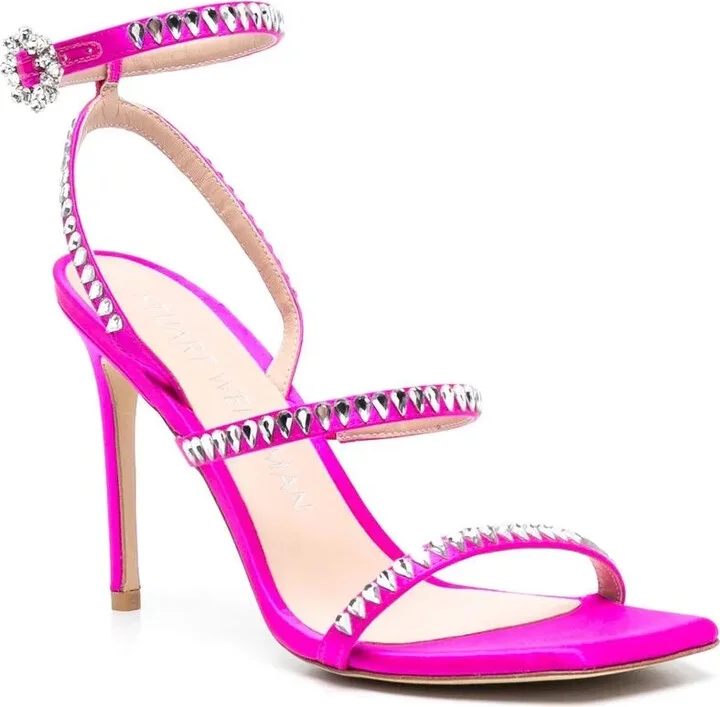 Crystal-Embellished 115mm Pumps - Image 2