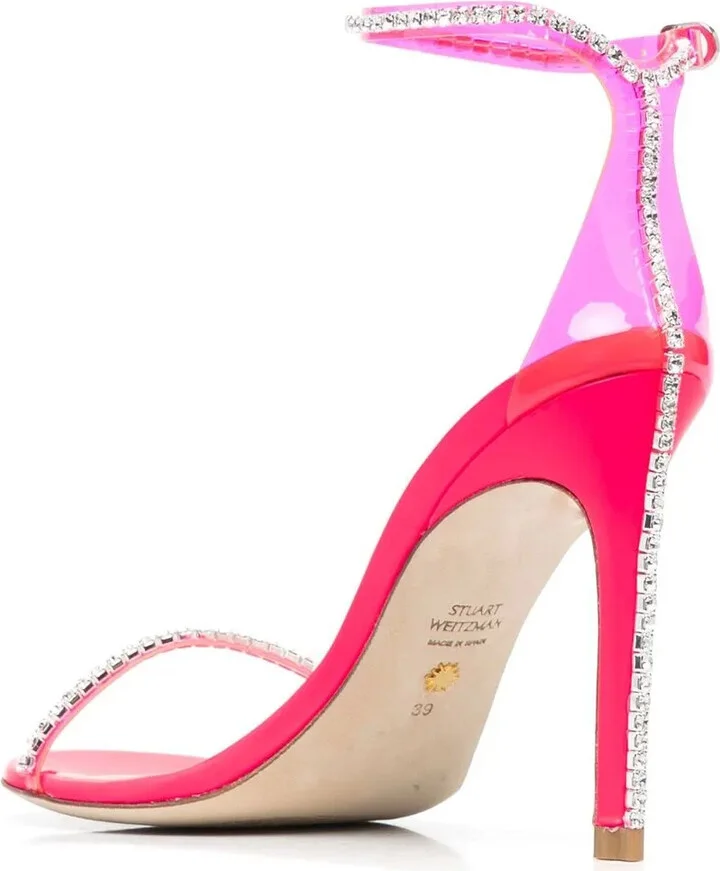 Crystal-Embellished 120mm Heel Sandals - Image 3