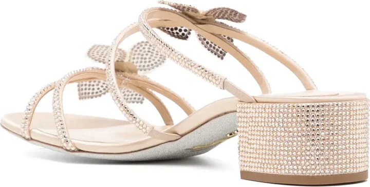 Crystal-Embellished 50mm Sandals - Image 3