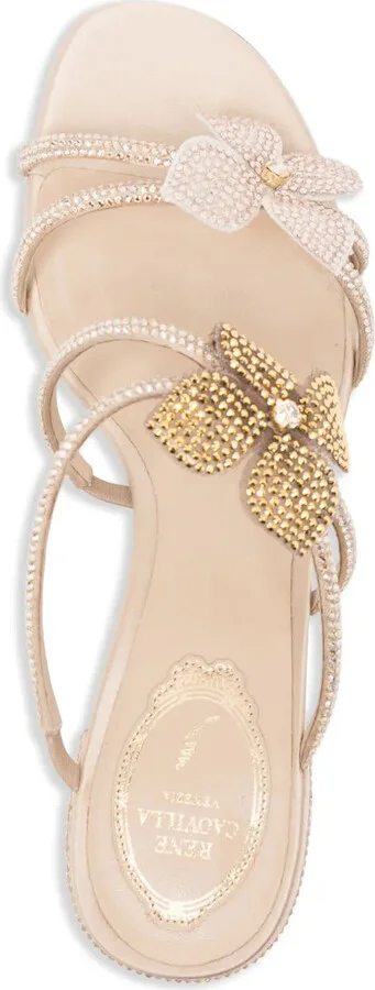 Crystal-Embellished 50mm Sandals - Image 4