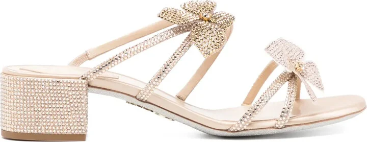 Crystal-Embellished 50mm Sandals