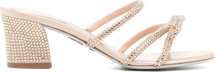 Crystal-Embellished 70mm Sandals