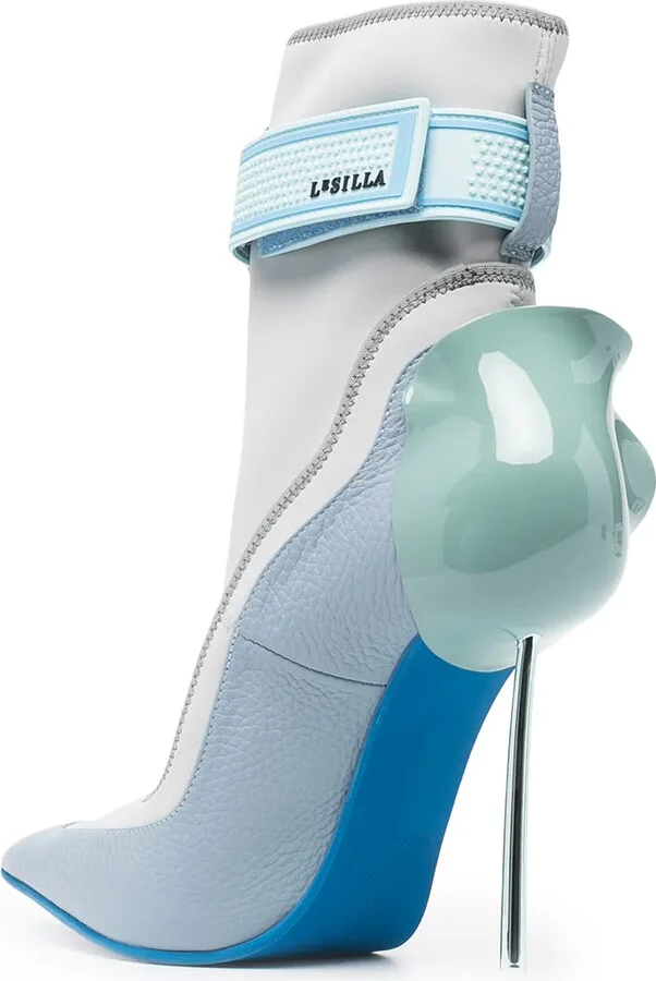 Crystal-Embellished Ankle Boots - Image 3