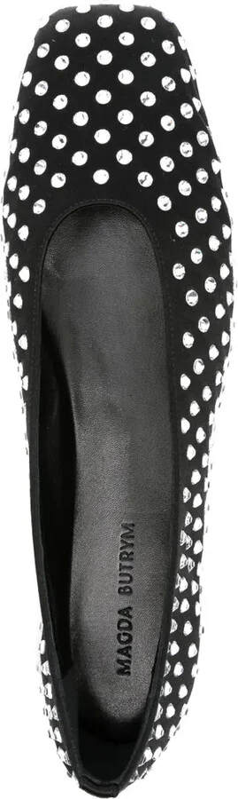 crystal-embellished ballerina Shoes - Image 4