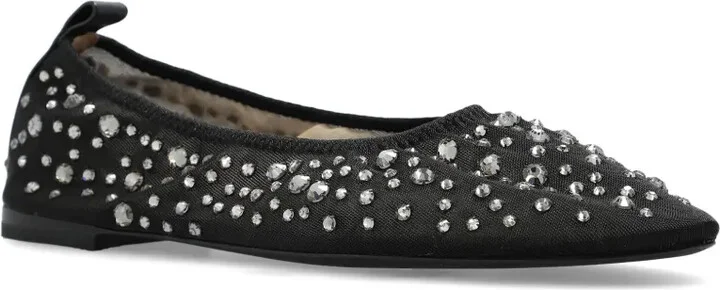 Crystal Embellished Ballerina Shoes - Image 4