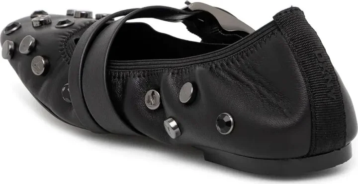 Crystal-Embellished Ballerina Shoes - Image 3