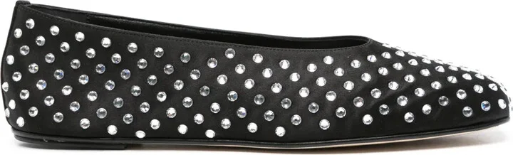 crystal-embellished ballerina Shoes