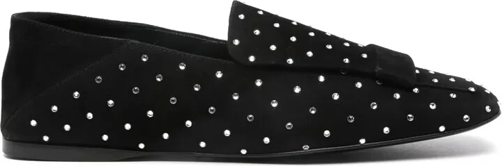 Crystal-Embellished Ballerinas