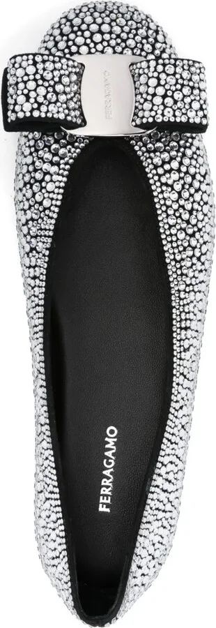 Crystal-Embellished Ballet Flat - Image 4