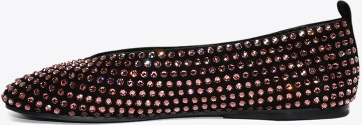 Crystal Embellished Ballet Flats - Image 2