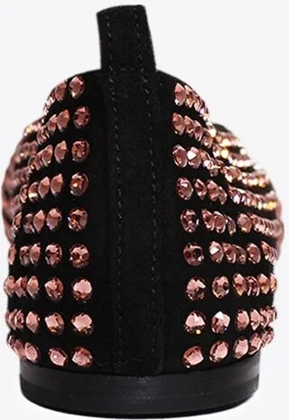Crystal Embellished Ballet Flats - Image 3
