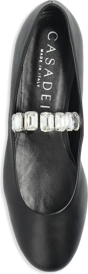 Crystal-Embellished Ballet Flats - Image 4