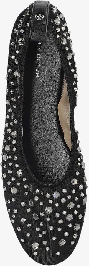 Crystal Embellished Ballet Flats - Image 3