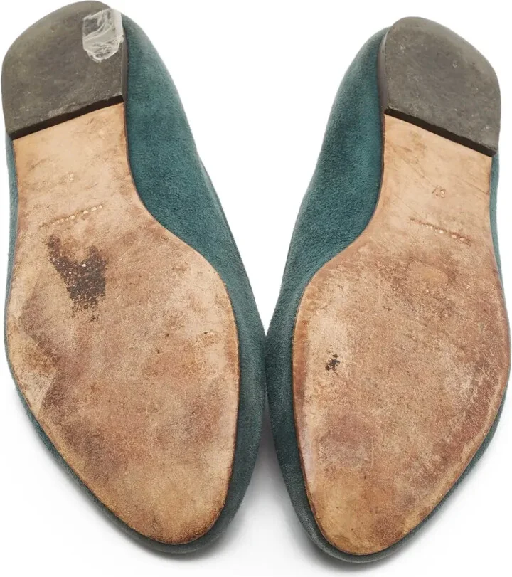 Crystal-Embellished Ballet Flats - Image 5