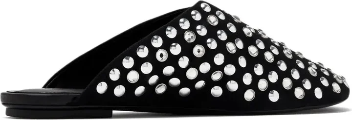 Crystal-Embellished Ballet Flats - Image 3