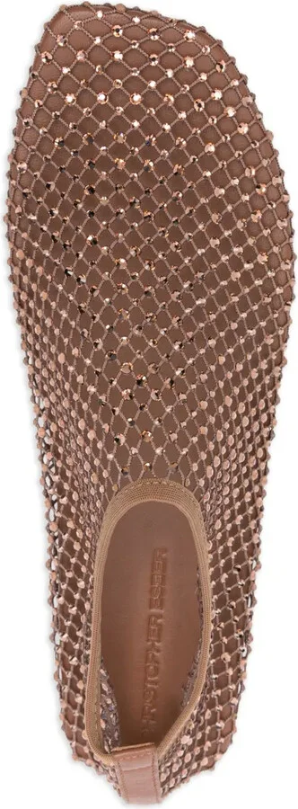 Crystal-Embellished Ballet Flats - Image 4