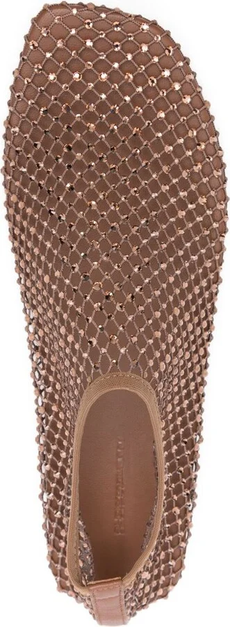 Crystal-Embellished Ballet Flats - Image 4