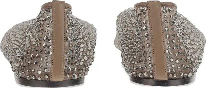 Crystal-Embellished Ballet Flats - Image 5