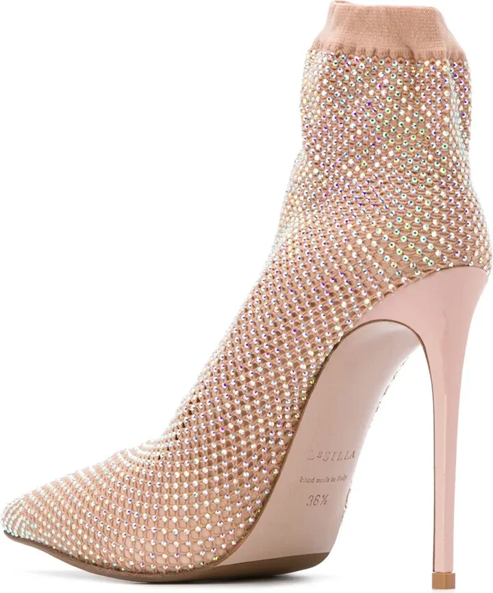 Crystal-Embellished Boots - Image 3