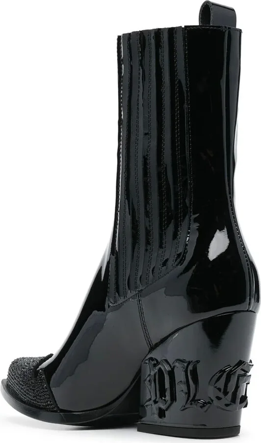 Crystal-Embellished Boots - Image 3