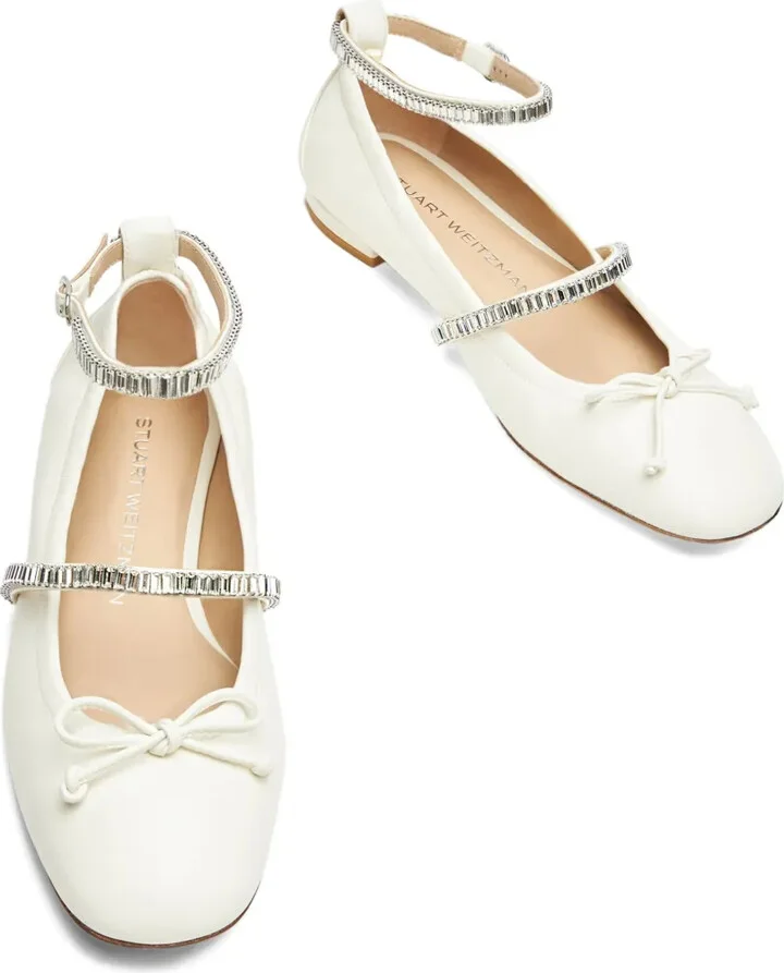 Crystal-Embellished Bow Flats - Image 3
