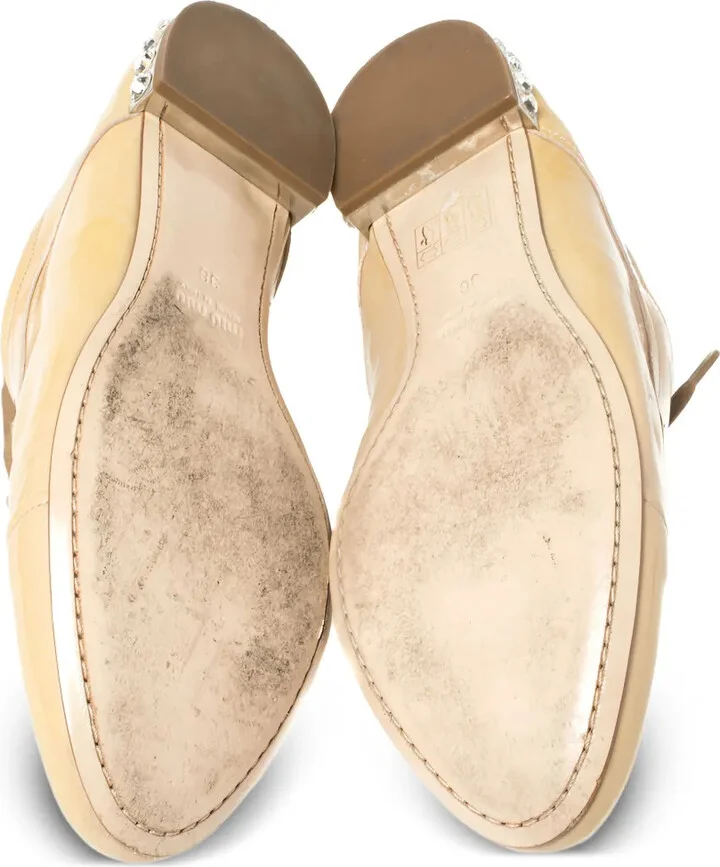 Crystal-Embellished Derby Shoes - Image 3