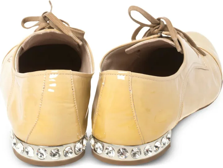 Crystal-Embellished Derby Shoes - Image 4