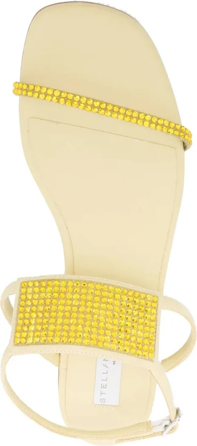 Crystal-Embellished Flat Sandals - Image 4