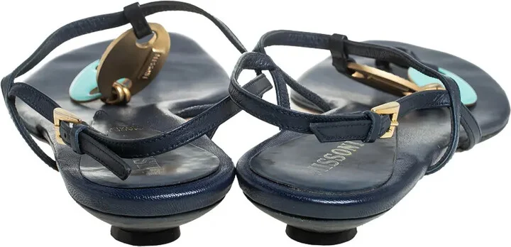 Crystal-Embellished Flat Sandals - Image 3