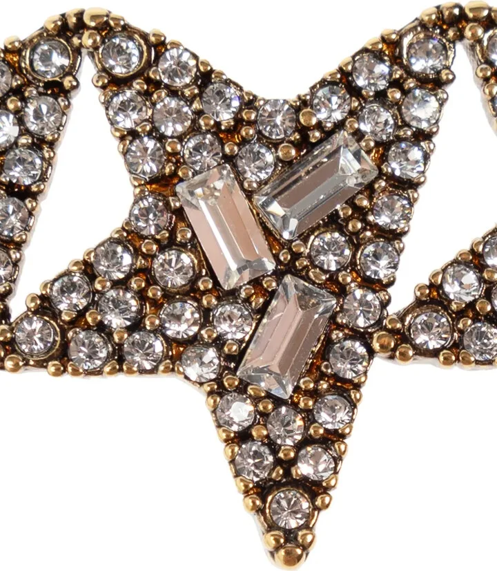 Crystal-Embellished Lace Accessory - Image 4
