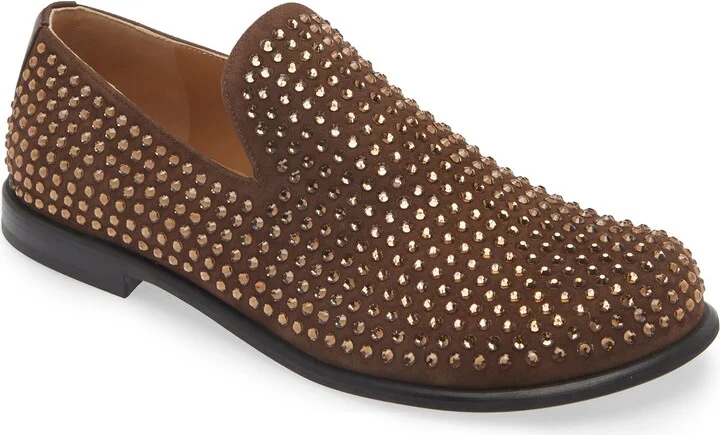 Crystal Embellished Loafer