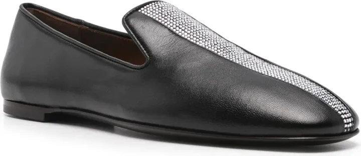 Crystal-Embellished Loafers - Image 2