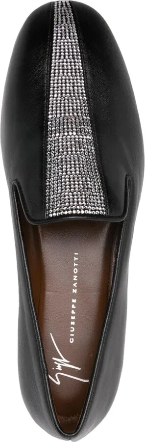 Crystal-Embellished Loafers - Image 4